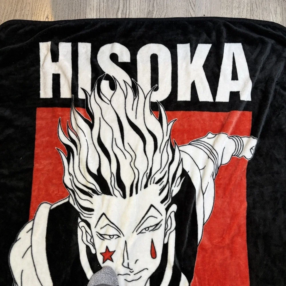 Bioworld Hunter X Hunter Hisoka Blanket, Plush Hunter X‎ Hunter Blanket